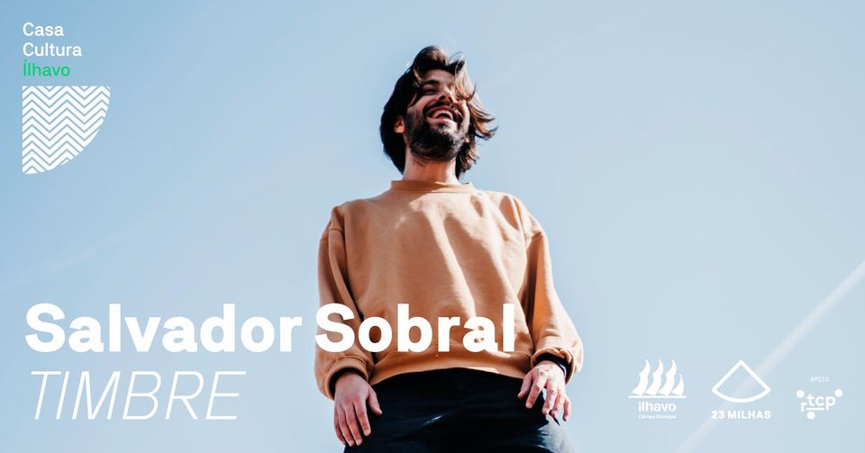 Salvador Sobral apresenta Timbre | Casa Cultura Ílhavo