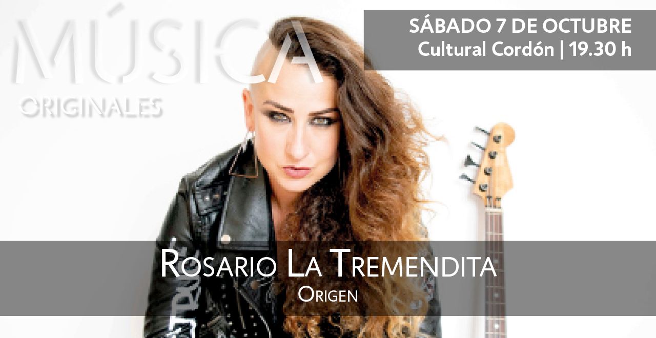 Rosario La Tremendita presenta en Burgos 'Origen'