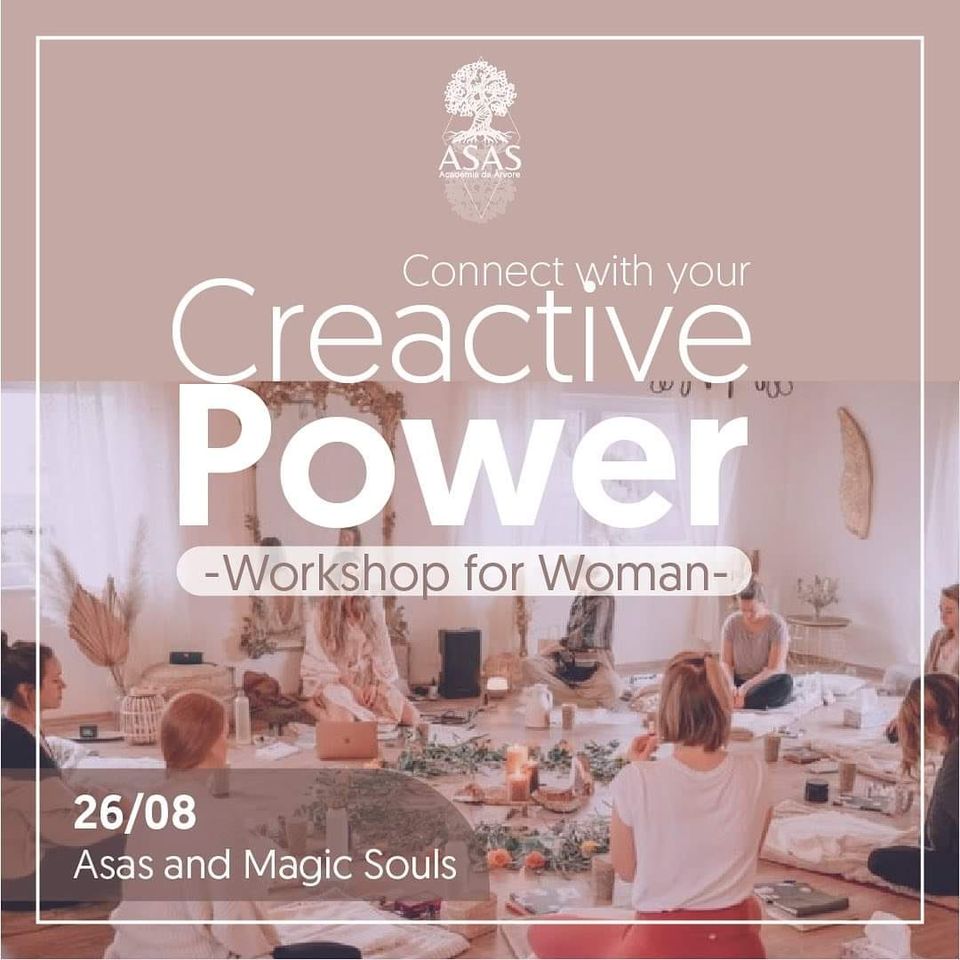 Poder Sagrado Criativo - Workshop para mulheres