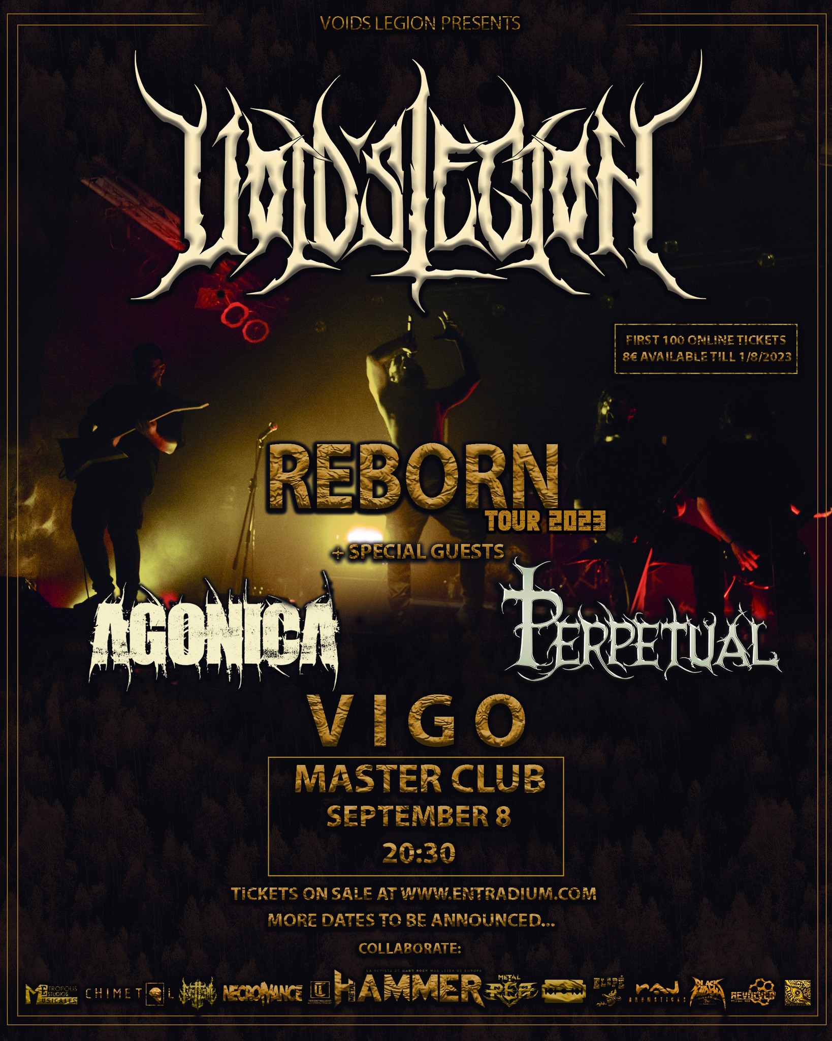 VOID´S LEGION - REBORN TOUR - VIGO
