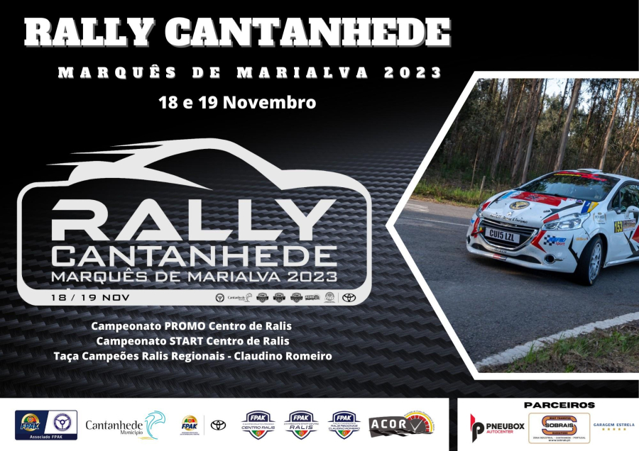 Rally Cantanhede Marquês de Marialva 2023