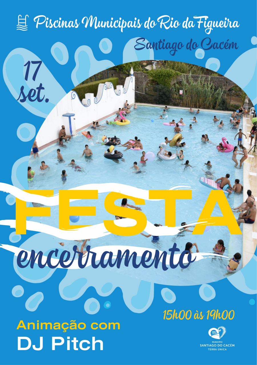 Festa de Encerramento das Piscinas Municipais do Rio da Figueira