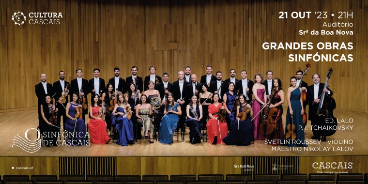'Grandes Obras Sinfónicas', concerto pela Sinfónica de Cascais