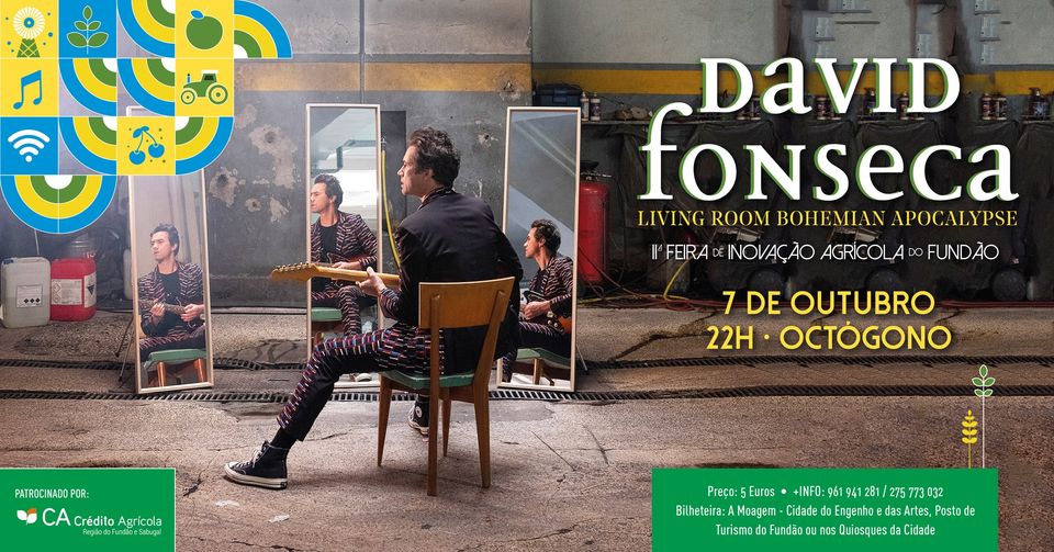 Concerto de David Fonseca | 2ª Feira de Inovação Agrícola do Fundão