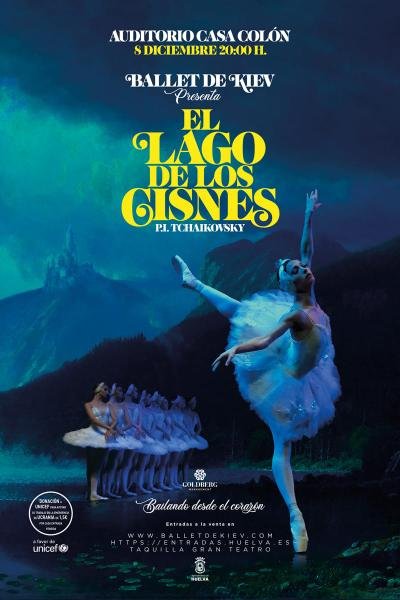 El lago de los cisnes por el Ballet de Kiev