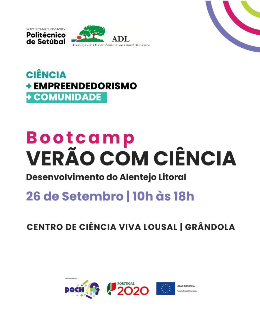 Bootcamp – Verão com Ciência  Inovação e Empreendedorismo com base na ciência