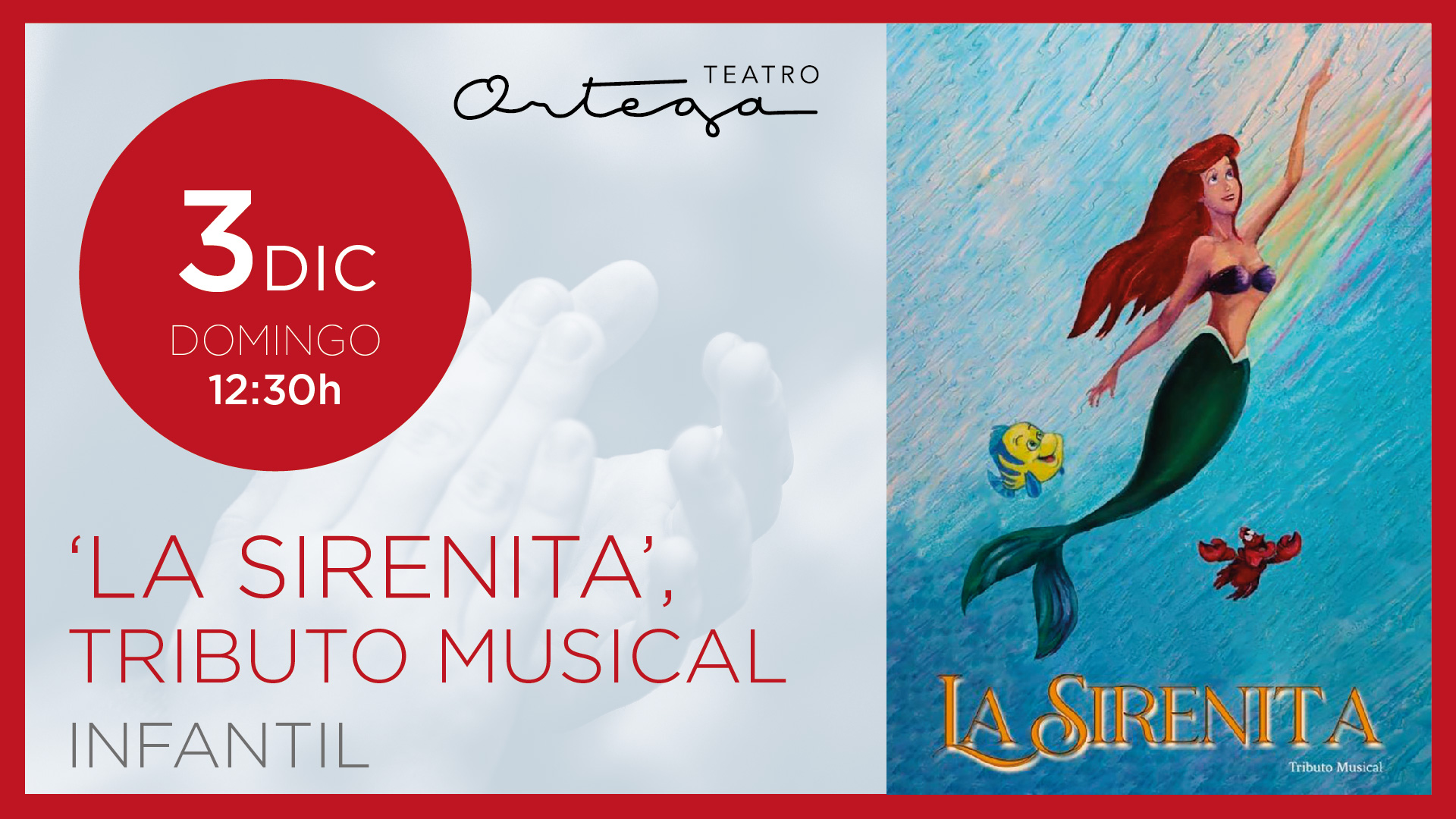 'La Sirenita', tributo musical