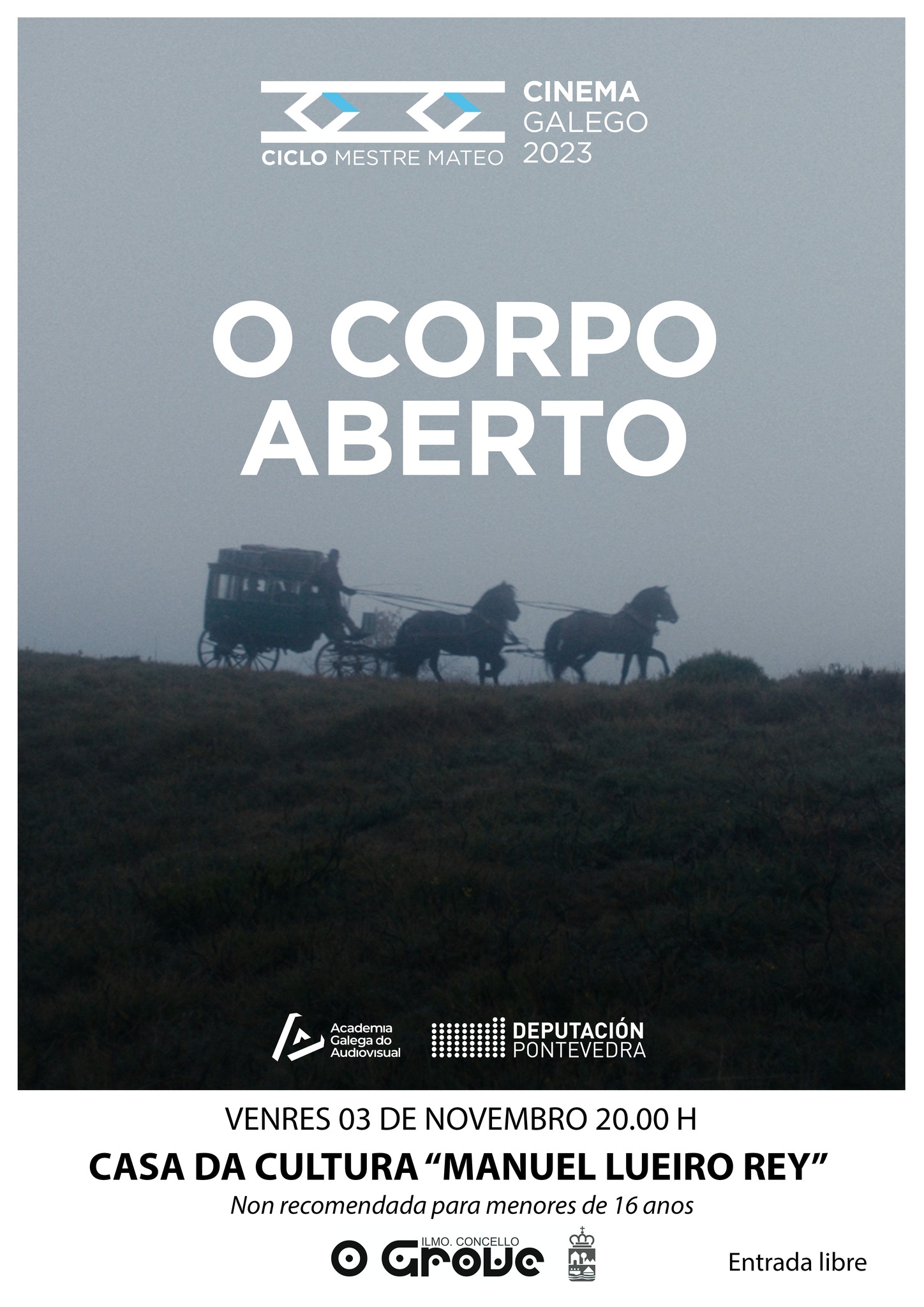 O corpo aberto. Ciclo cine galego Mestre Mateo