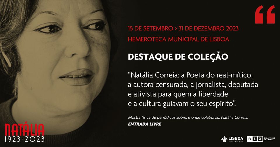 Natália Correia (1923-1993) | destaque de coleção