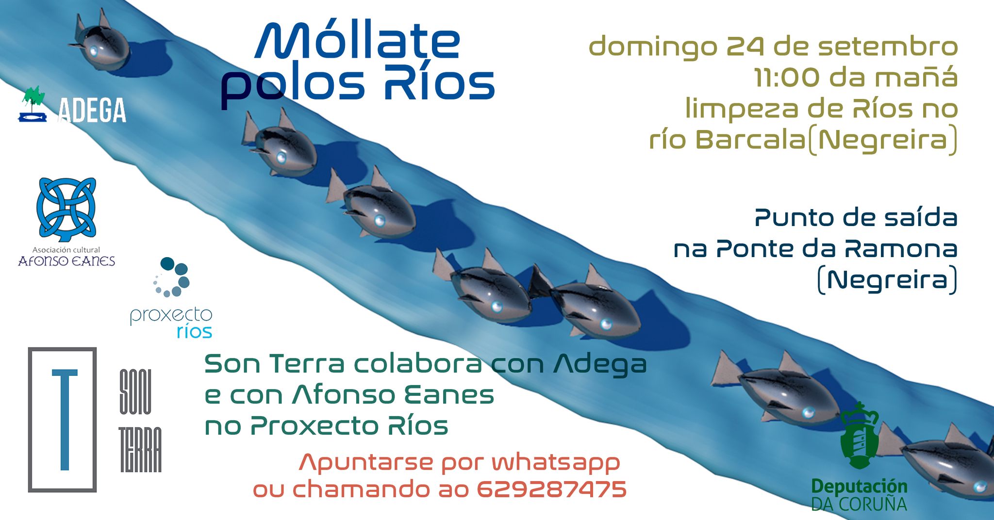 Móllate polos ríos