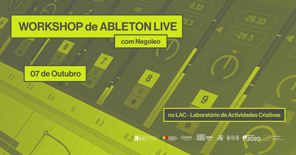 Workshop de ABLETON LIVE, com Negoleo