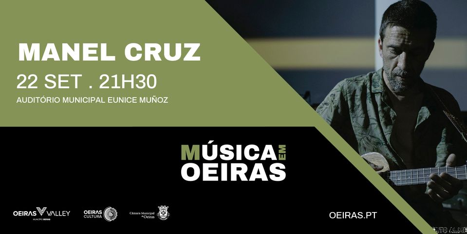 Música em Oeiras | Manel Cruz