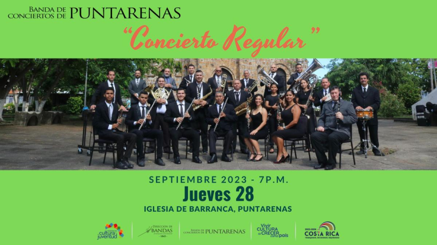 Concierto Regular de Temporada | Banda de Conciertos de Puntarenas