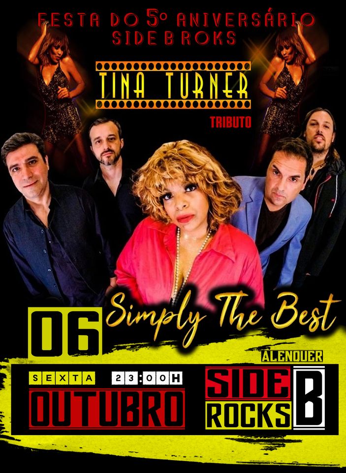 Tributo TINA TURNER SIMPLY THE BEST 5 Anivers rio do Side B