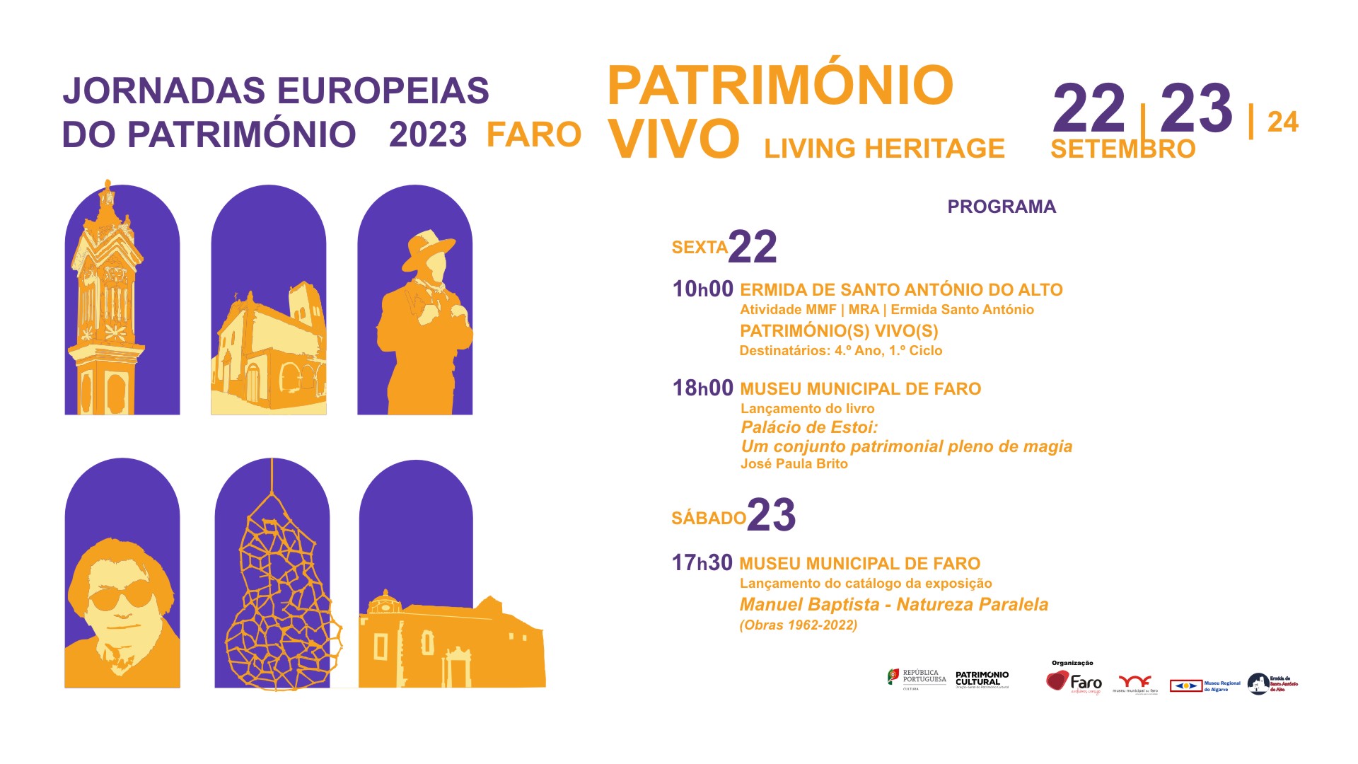  Jornadas Europeias do Património 2023 | Faro 