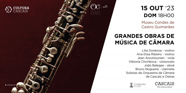 'Grandes Obras de Música de Câmara', recital pela OCCO