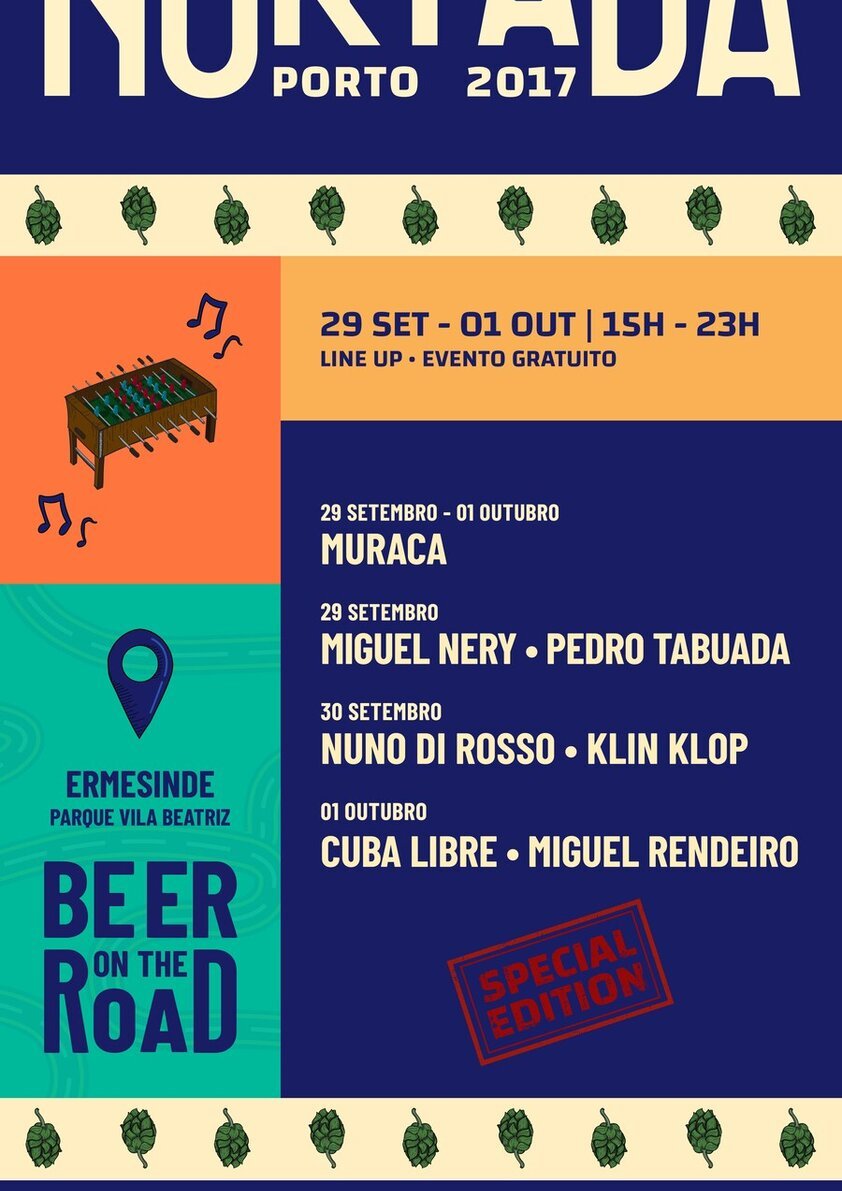 'Beer on the Road' passa pelo Parque da Vila Beatriz
