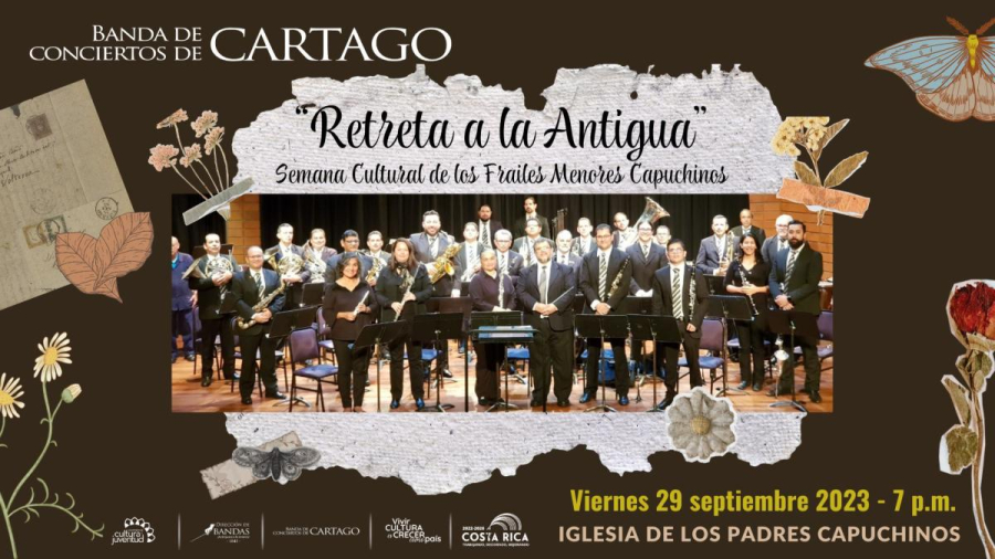 Concierto: Retreta a la Antigua | Banda de Conciertos de Cartago