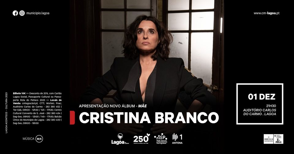 Apresentação do Novo Álbum 'Mãe' | Cristina Branco