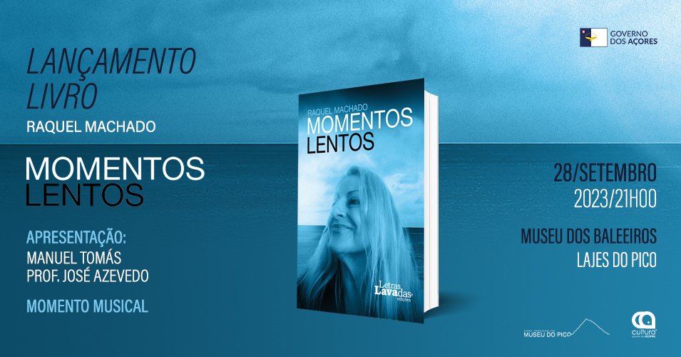 Lançamento do livro 'Momentos Lentos', de Raquel André Machado
