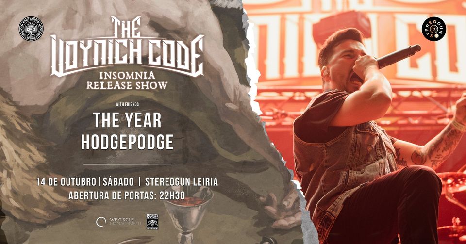 The Voynich Code + The Year + Hodgepodge :: Stereogun, Leiria