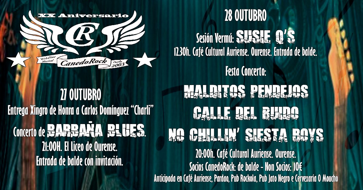 XX Aniversario CanedoRock