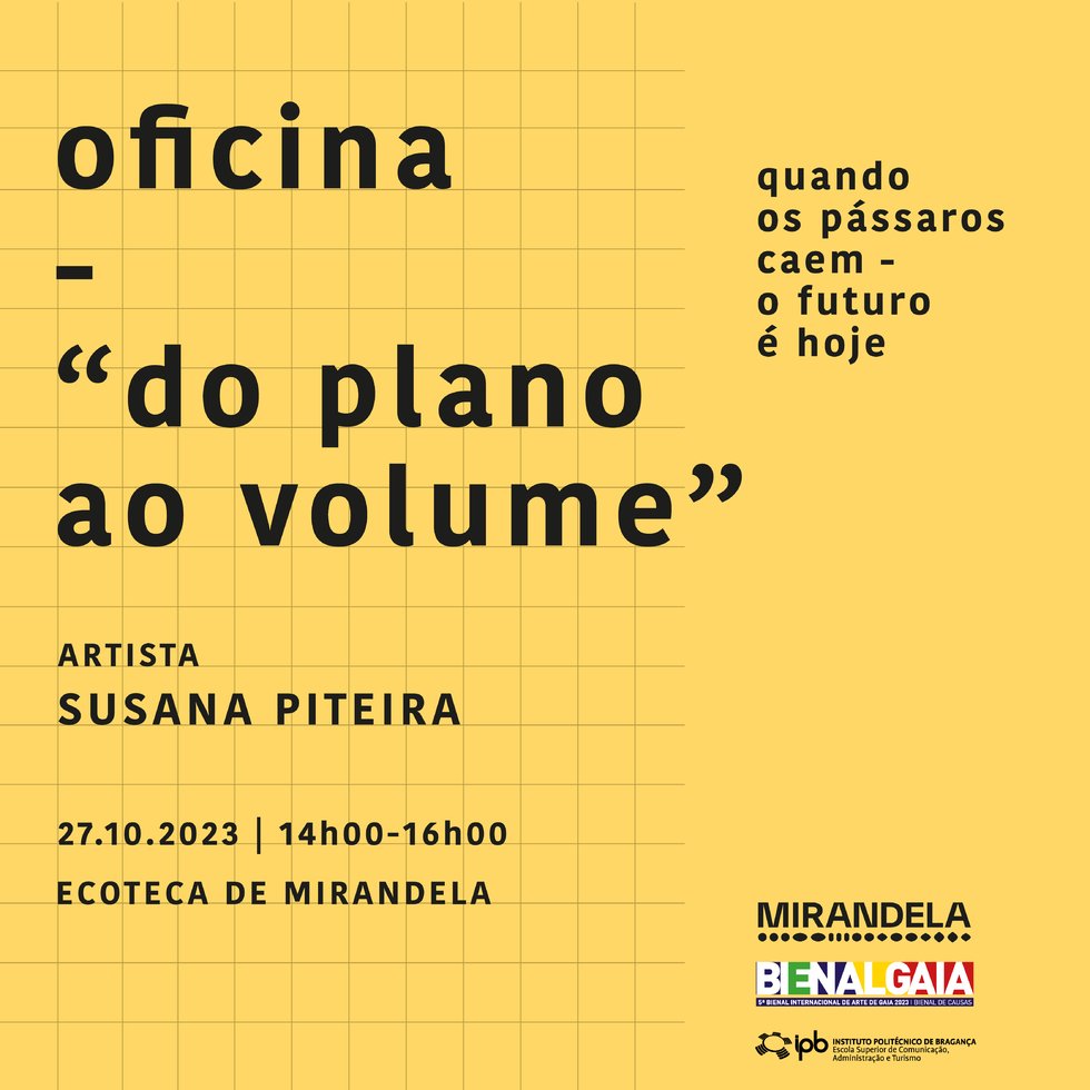 Oficina 'Do Plano ao Volume' - Susana Piteira
