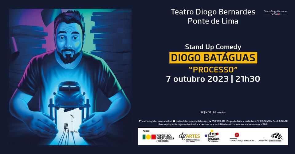 PROCESSO, de Diogo Batáguas | Teatro Diogo Bernardes - Ponte de Lima