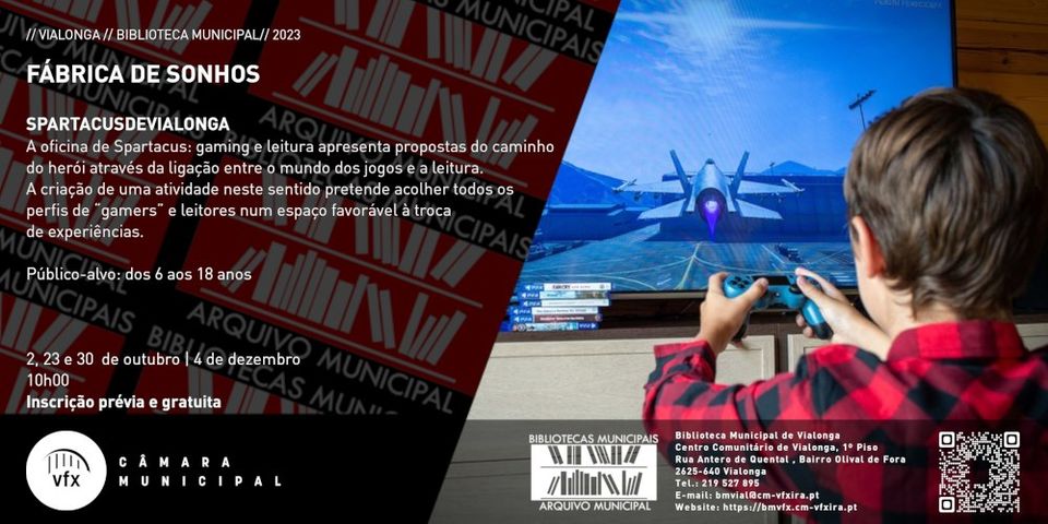 // BIBLIOTECA MUNICIPAL DE VIALONGA // 2023 SPARTACUSDEVIALONGA