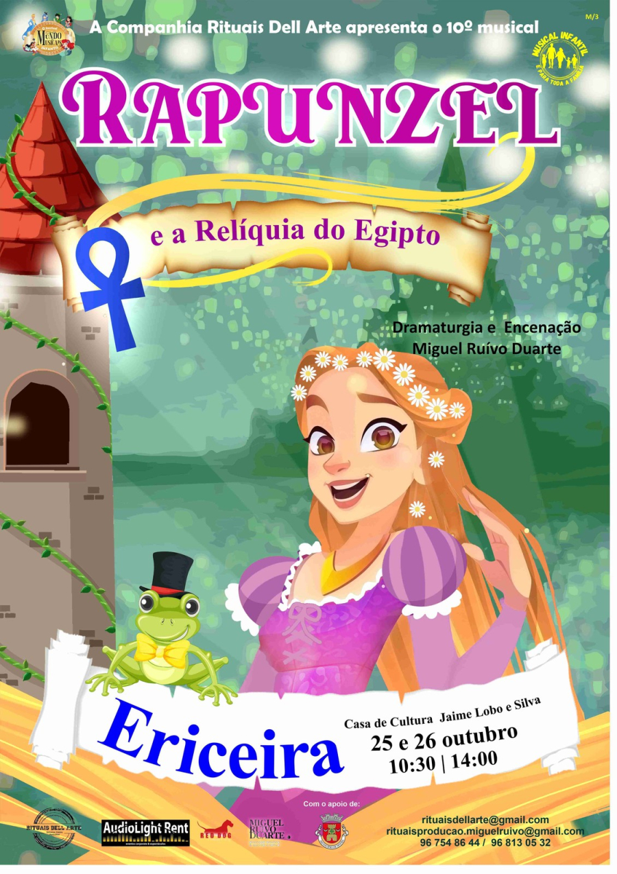 Teatro infantil 'Rapunzel e a Relíquia do Egipto'