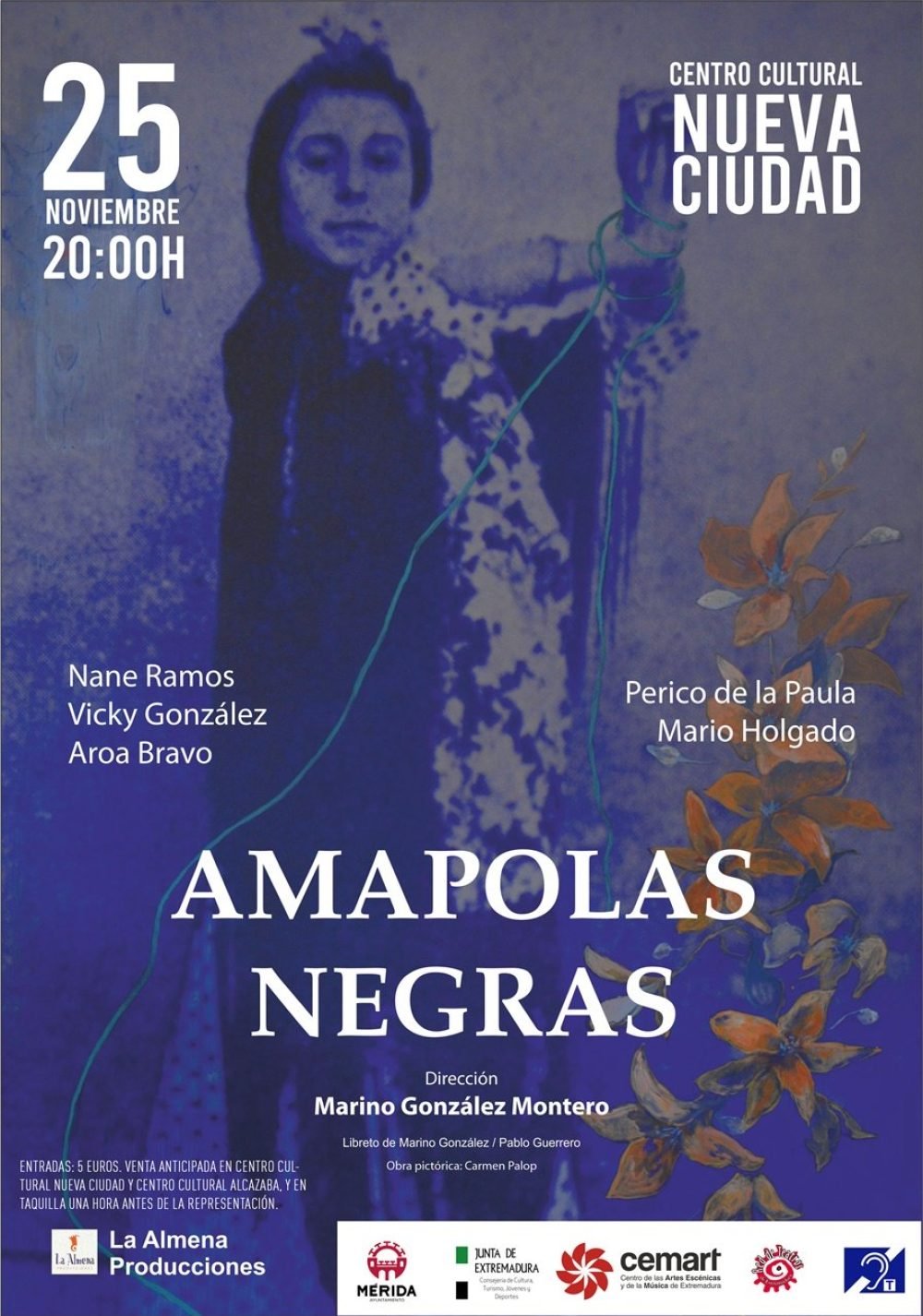 Espectáculo flamenco: «Amapolas Negras»