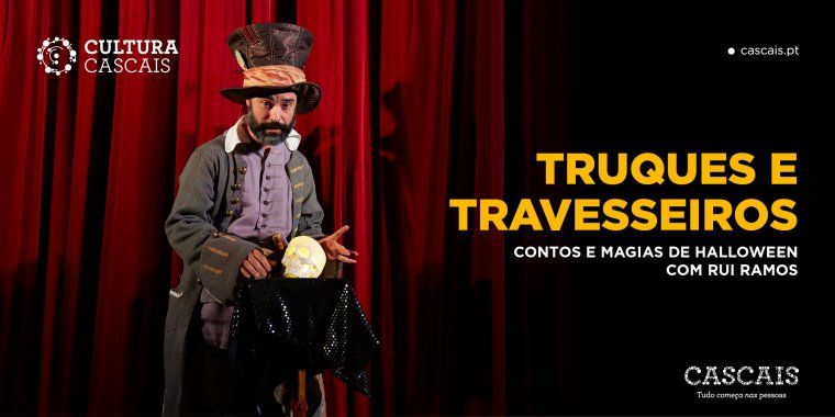 TRUQUES E TRAVESSEIROS Contos e Magias de Halloween com Rui Ramos