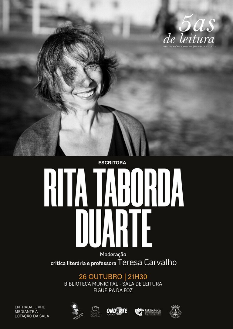 5as de Leitura - Encontro com Rita Taborda Duarte
