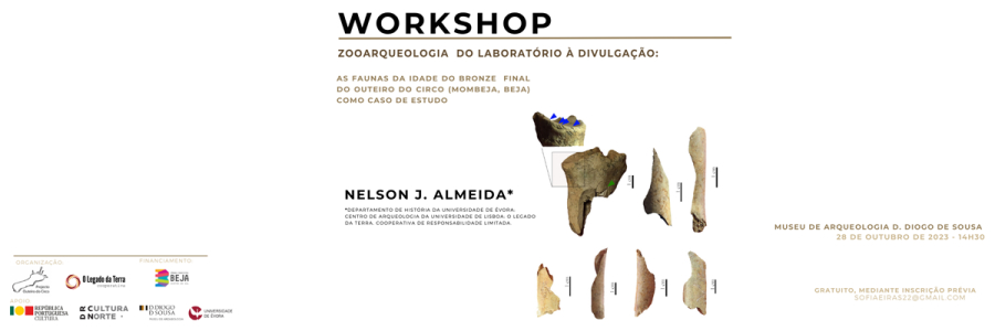Workshop “Zooarqueologia do laboratório à divulgação”
