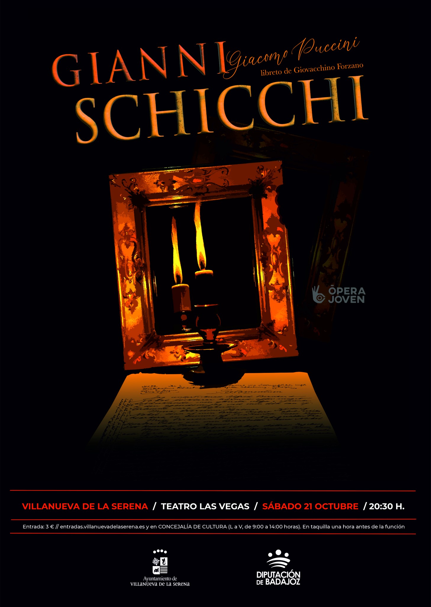 Programa Ópera Joven » Gianni Schicchi» de Giacomo Puccini