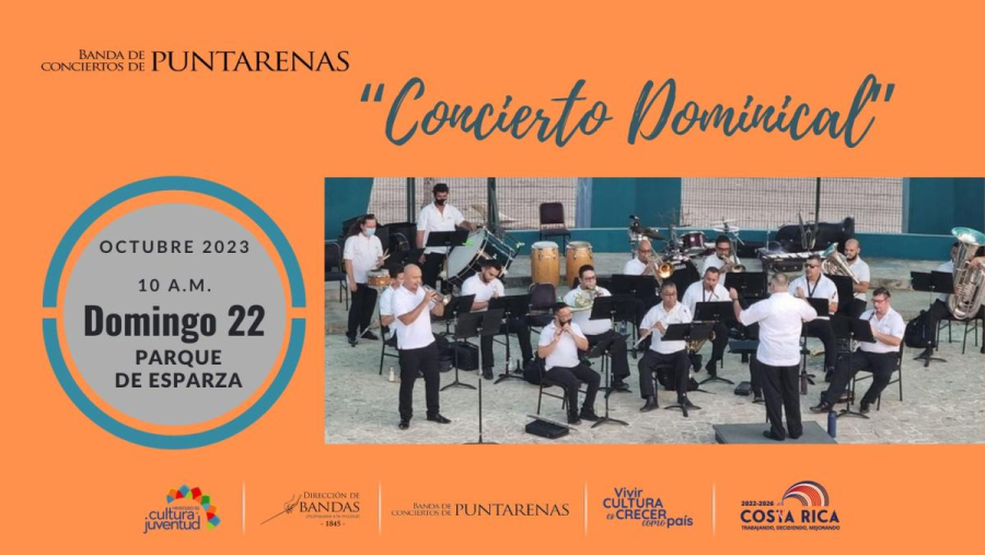 Concierto Dominical | Banda de Conciertos de Puntarenas