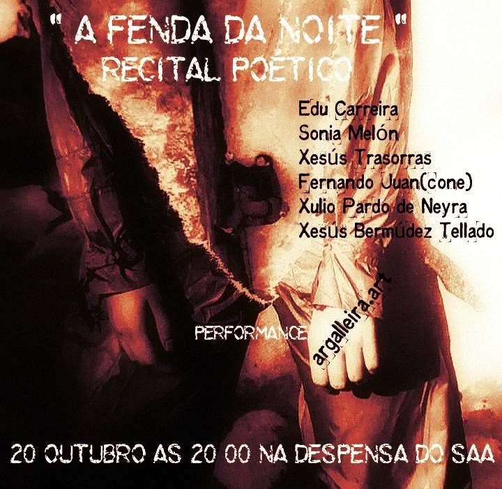 Recital poético «A fenda da noite»