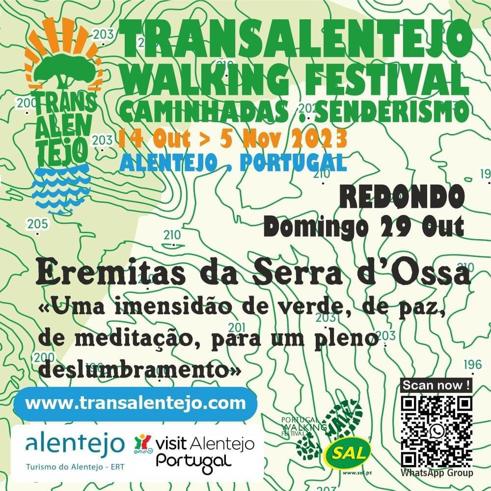 Percurso Pedestre TransAlentejo | Eremitas da Serra D´Ossa | 29 de outubro | 09h30 | Aldeia da Serra