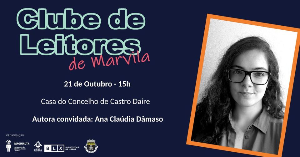 Clube de Leitores de Marvila | Ana Cláudia Dâmaso