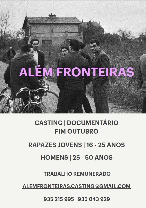 Casting para Documentário - Além Fronteiras