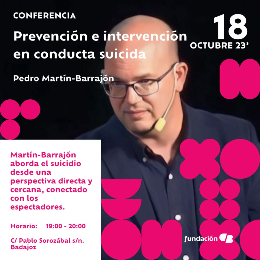 Conferencia sobre Salud Mental, por Pedro Martín-Barrajón
