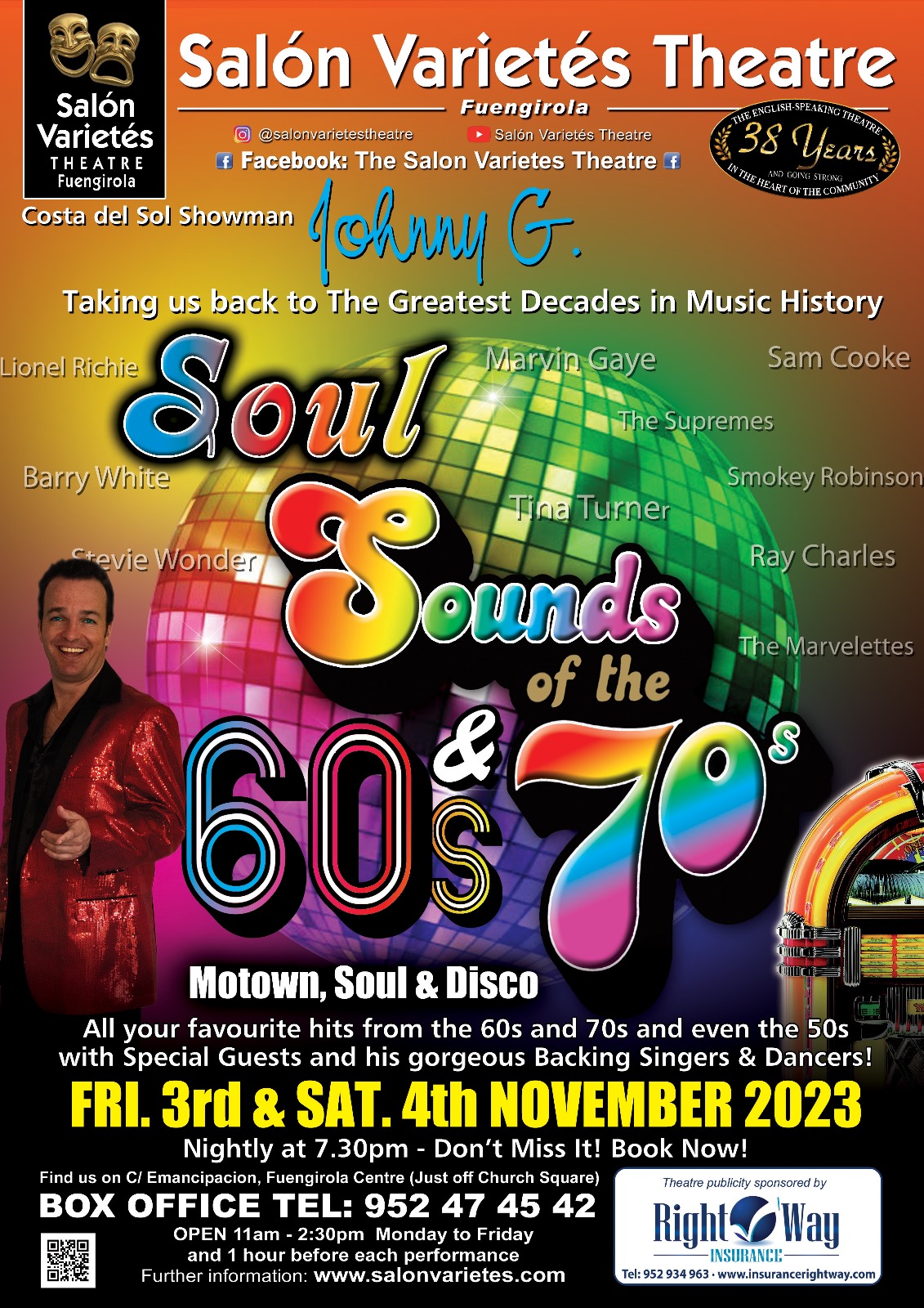Soul Sounds of the 60s and 70s with Johnny G
