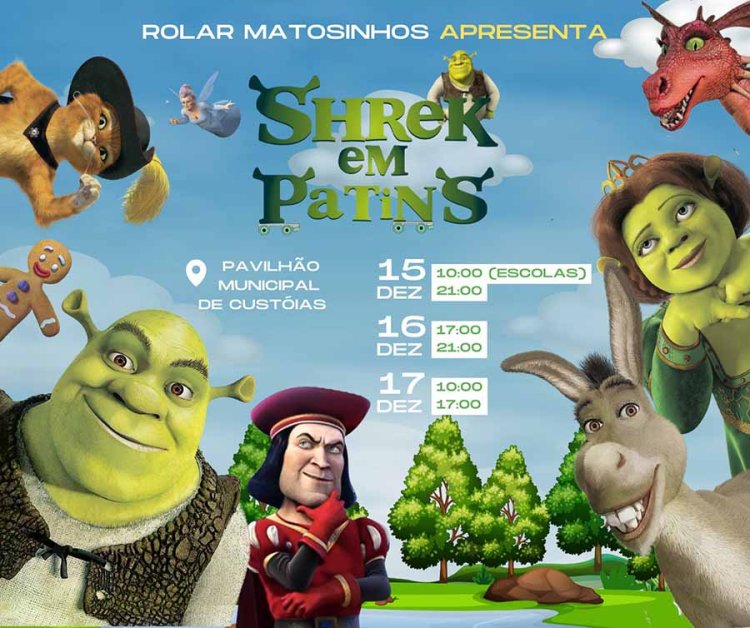 Shrek em Patins