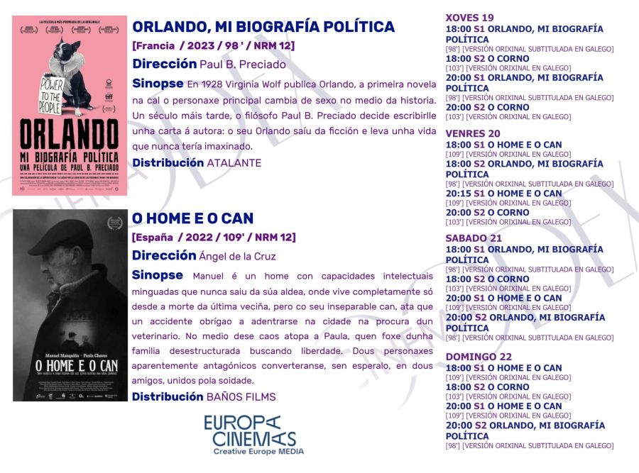 Codex Cinema 19 de outubro en adiante