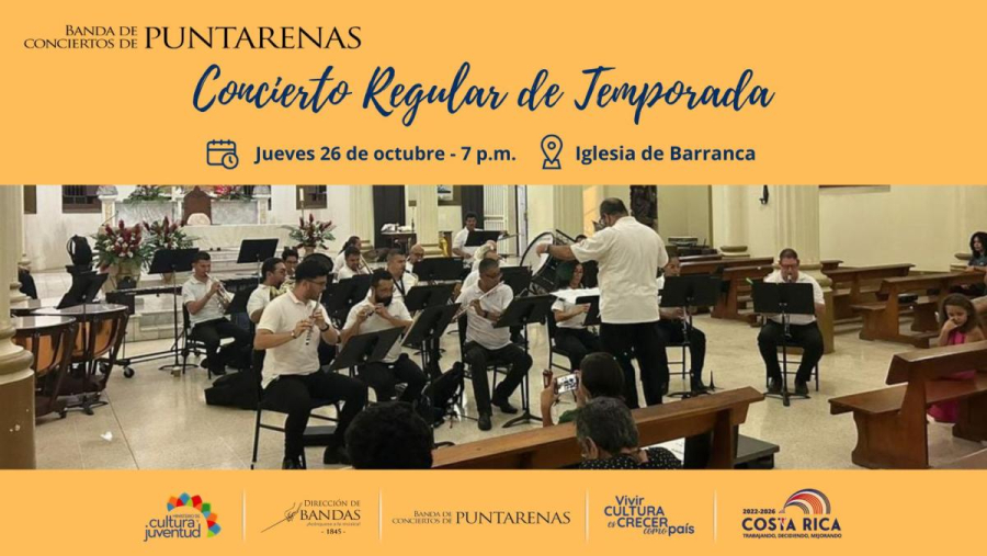 Concierto Regular | Banda de Conciertos de Puntarenas