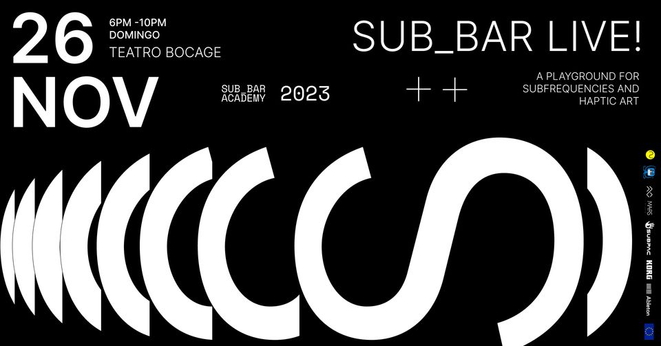 Sub_Bar Live! w/ Vicente Booth, Sofia Balbontin, SB Academy Showcase 