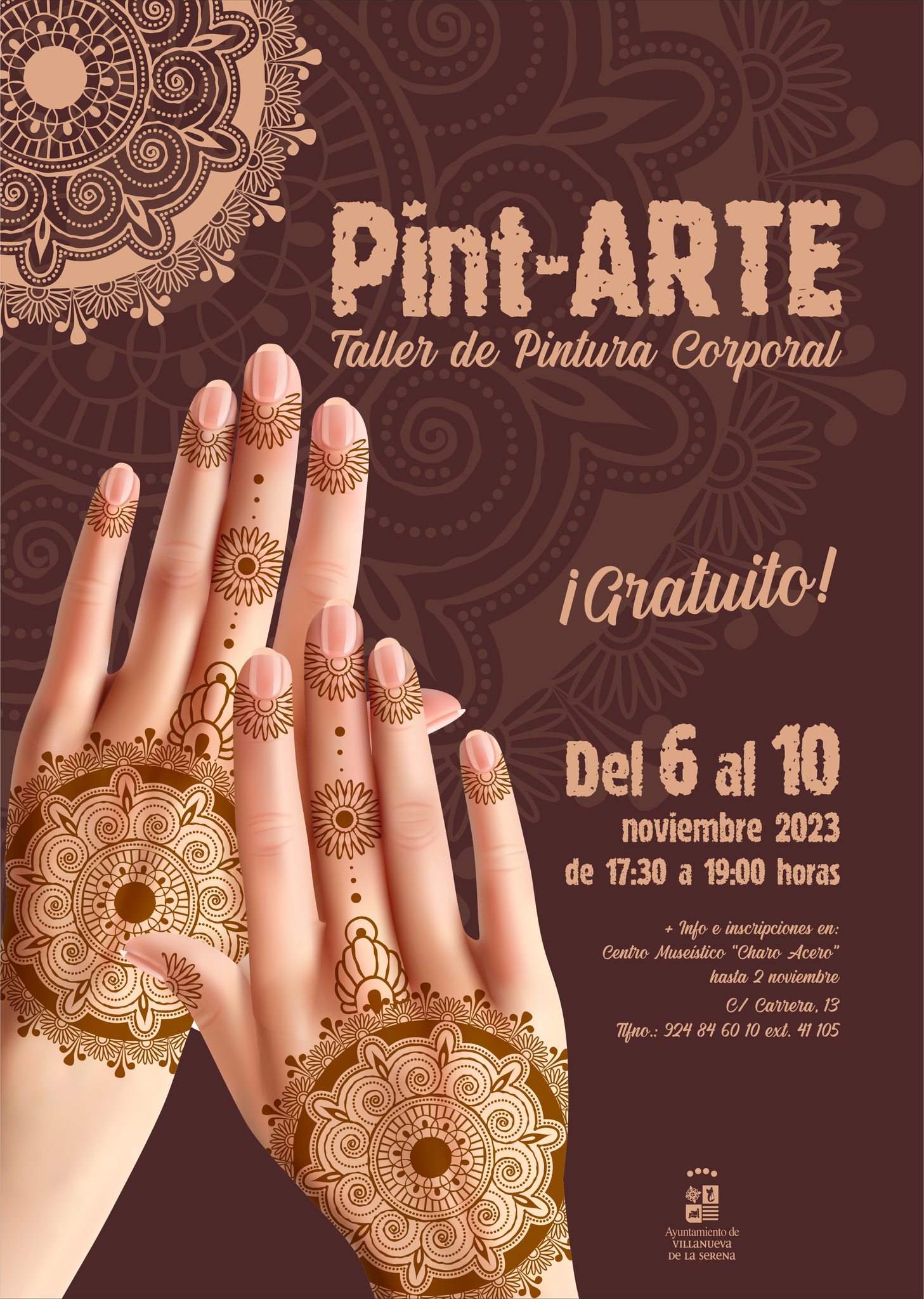 “Pint-ARTE” , Taller de pintura corporal.