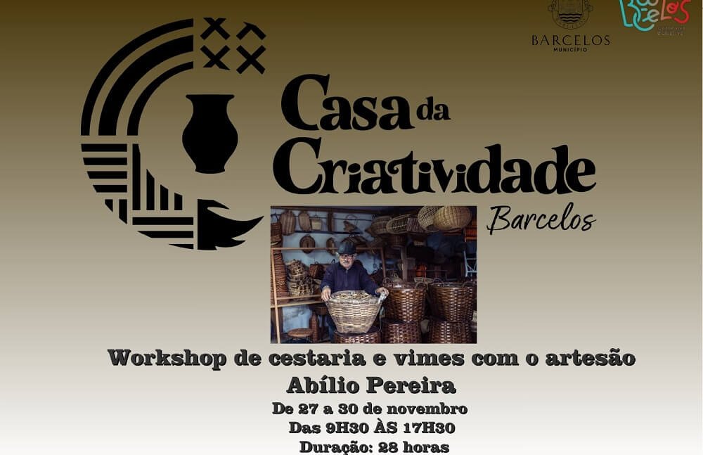 Workshop de Cestaria e Vime com o artesão Abílio Pereira