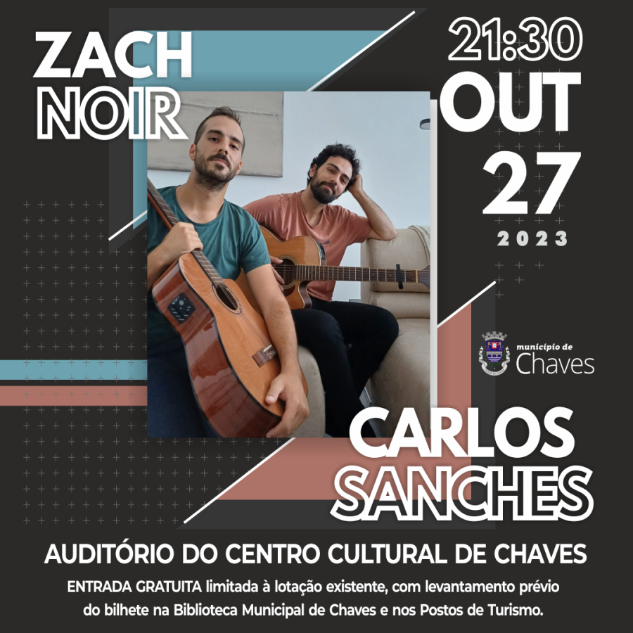 CONCERTO ZACH NOIR E CARLOS SANCHES
