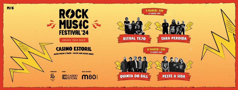 ROCK MUSIC FESTIVAL '24 - Casino do Estorial